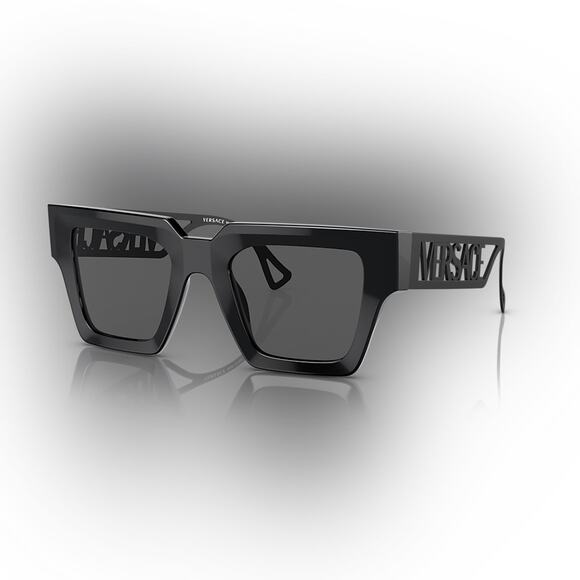 Versace logo 4431 sunglasses black - Picture 1 of 6